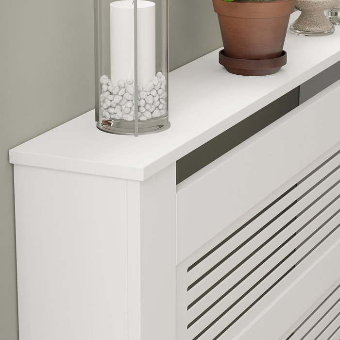Hanah Home Armario para Radiador Termora Blanco